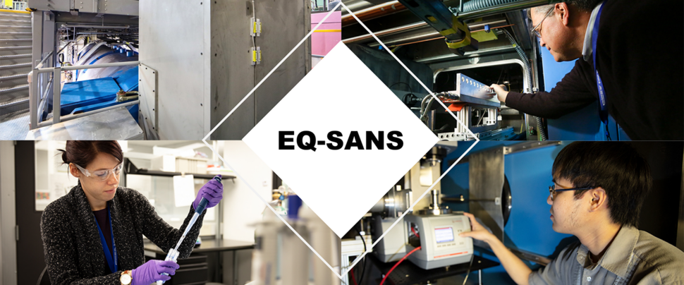 EQ-SANS BL-6 SNS user guidance banner