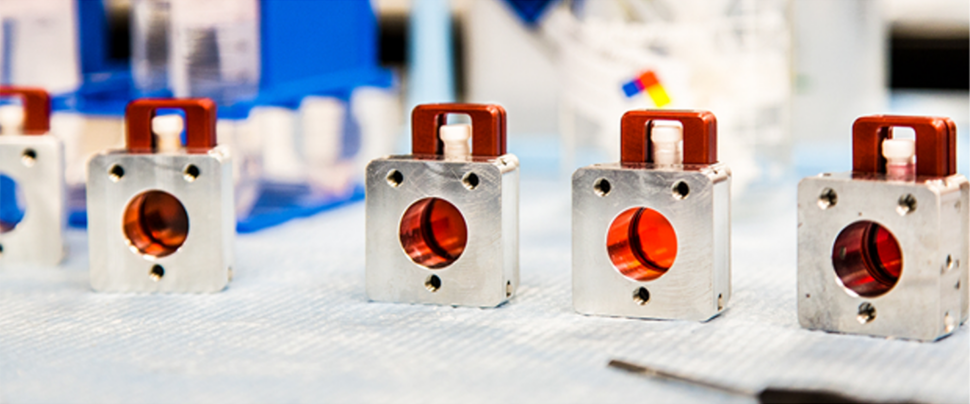 EQ SANS instrumentation - cells