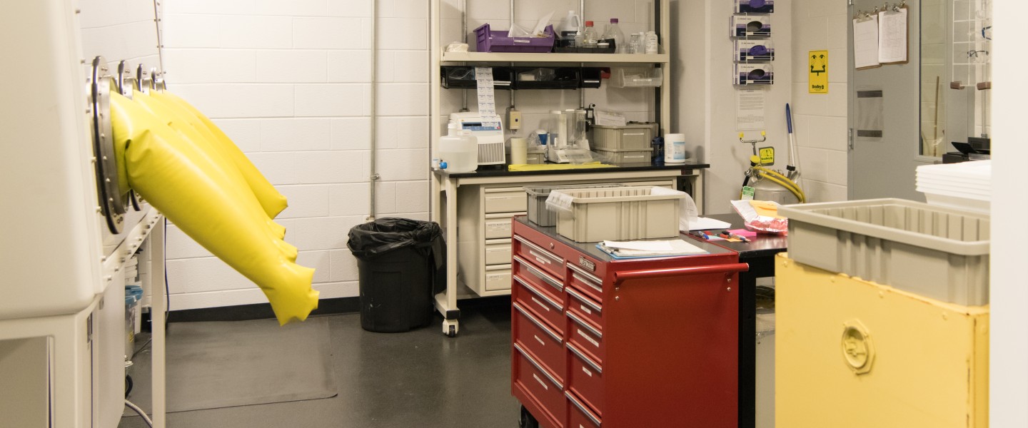 SNS Post Beam Sample Handling Laboratory